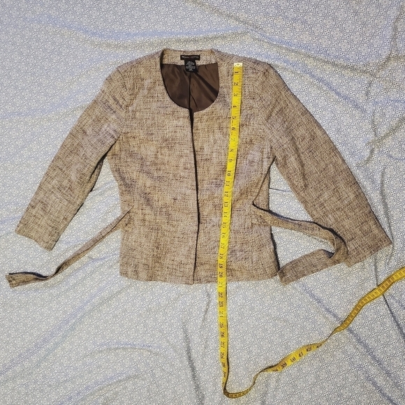 New York & Company Tie front blazer - Picture 7 of 8